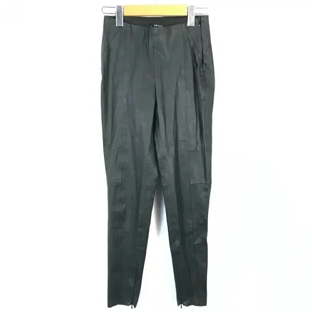 ❤️ Zara faux leather leggings pants